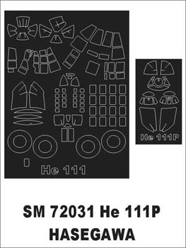 Montex SM72031 1/72 He-111 P