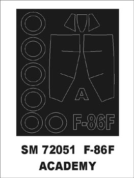 Montex SM72051 1/72 F-86E
