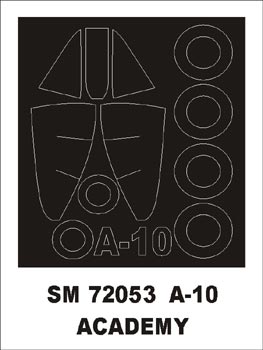 Montex SM72053 1/72 A-10 Thunderbolt