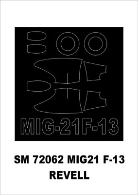Montex SM72062 1/72 Mig-21F-13