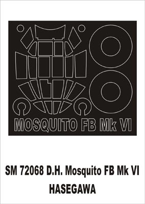 Montex SM72068 1/72 DH Mosquito