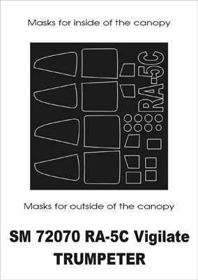 Montex SM72070 1/72 RA-5C Vigilante
