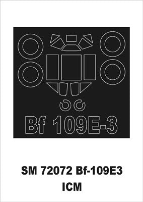 Montex SM72072 1/72 Bf-109E3