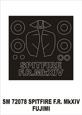 Montex SM72078 1/72 Spitfire F.R. Mk XIV