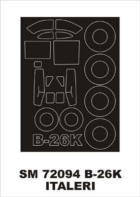 Montex SM72094 1/72 B-26K
