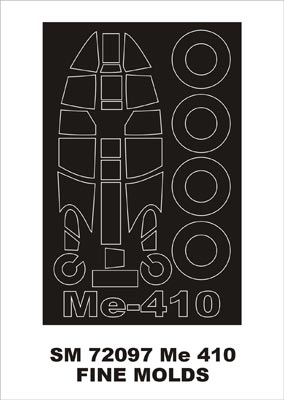 Montex SM72097 1/72 Me-410