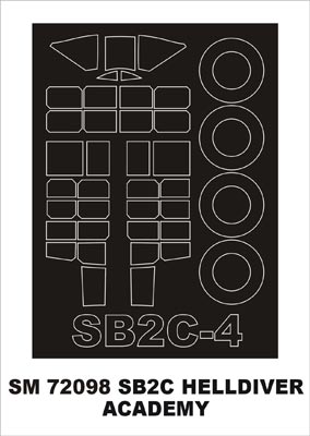 Montex SM72098 1/72 SB2C Helldiver