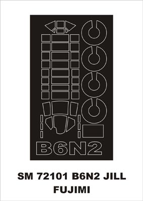 Montex SM72101 1/72 B6N2 Jill