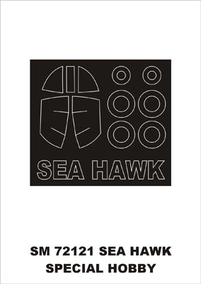 Montex SM72121 1/72 Sea Hawk