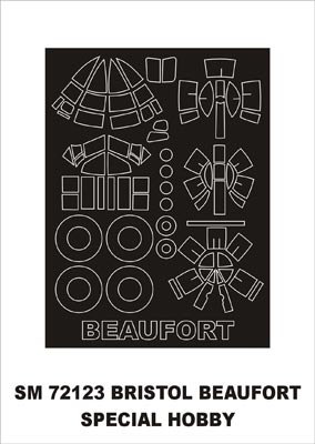 Montex SM72123 1/72 Beaufort