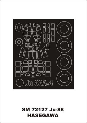 Montex SM72127 1/72 Ju 88A-4