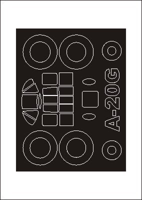 Montex SM72152 1/72 A_20G Havoc