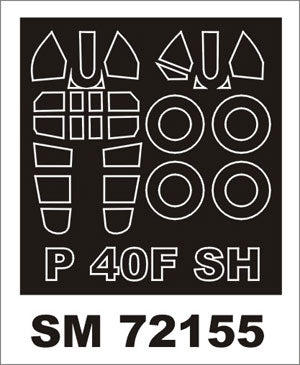 Montex SM72155 1/72 P-40F