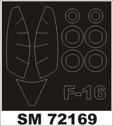 Montex SM72169 1/72 F-16CG/CJ