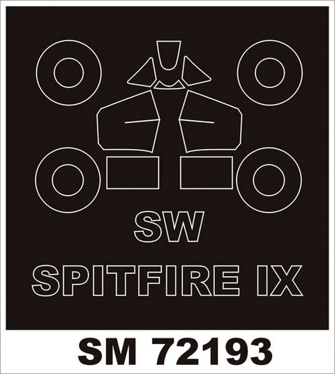 Montex SM72193 1/72 SPITFIRE MkIX