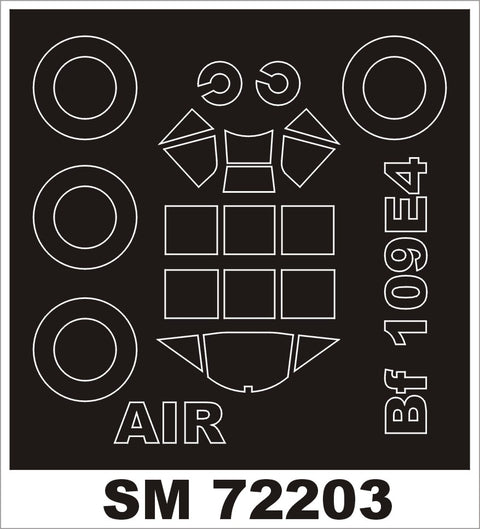 Montex SM72203 1/72 Bf 109E-4