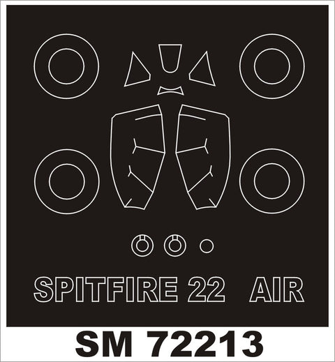 Montex SM72213 1/72 SPITFIRE Mk22