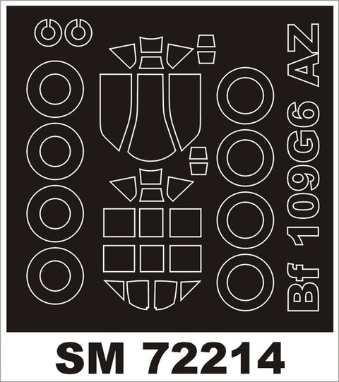 Montex SM72214 1/72 Bf 109G6