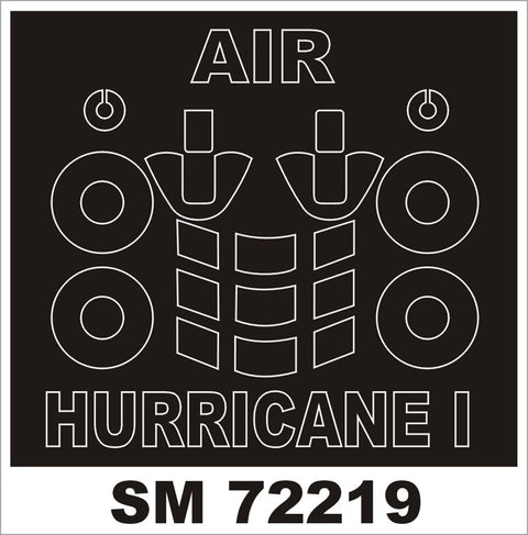 Montex SM72219 1/72 HURRICANE I (early)