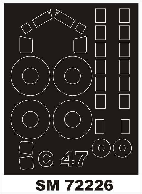Montex SM72226 1/72 C-47 DACOTA
