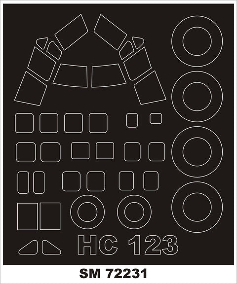 Montex SM72231 1/72 HC-123B