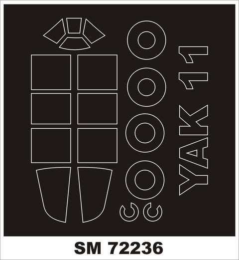 Montex SM72236 1/72 YAK-11