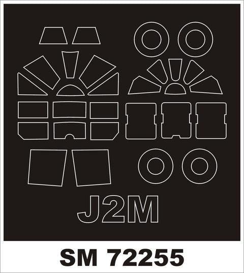 Montex SM72255 1/72 J2M RAIDEN