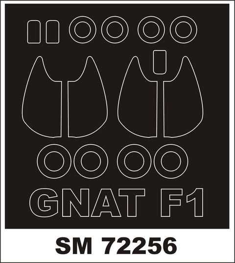 Montex SM72256 1/72 GNAT F.1