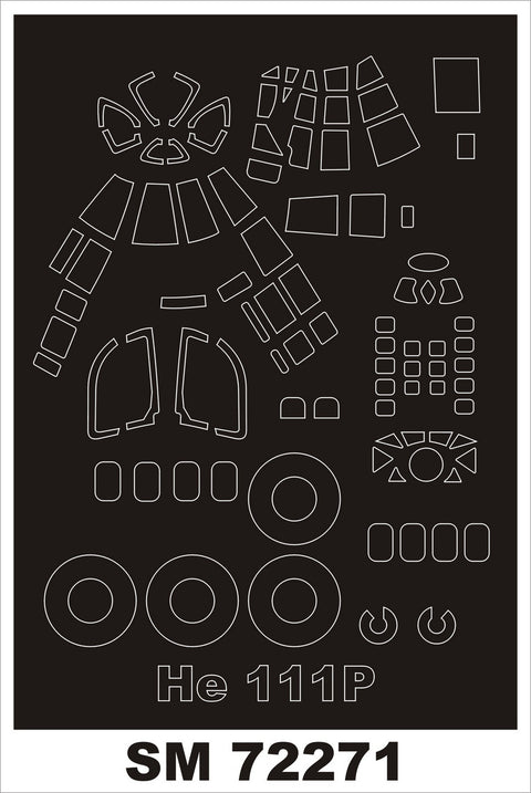 Montex SM72271 1/72 He-111P