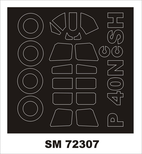 Montex SM72307 1/72 P-40N