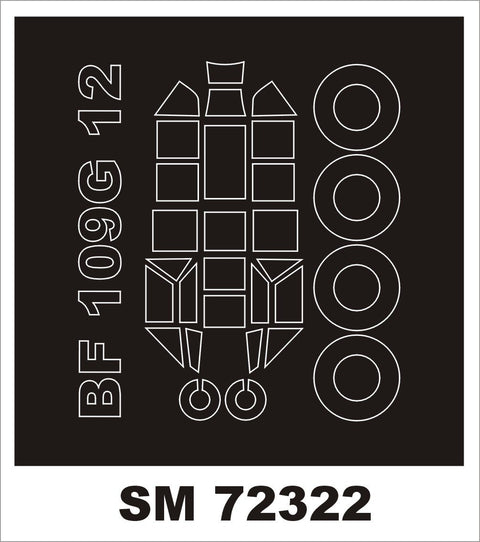 Montex SM72322 1/72 Bf 109G-12