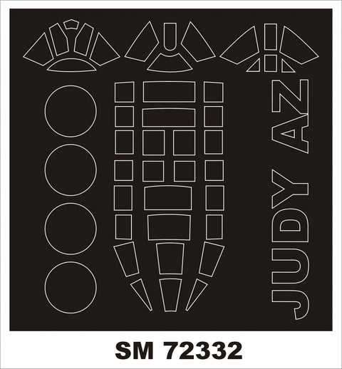 Montex SM72332 1/72 D4Y5 JUDY