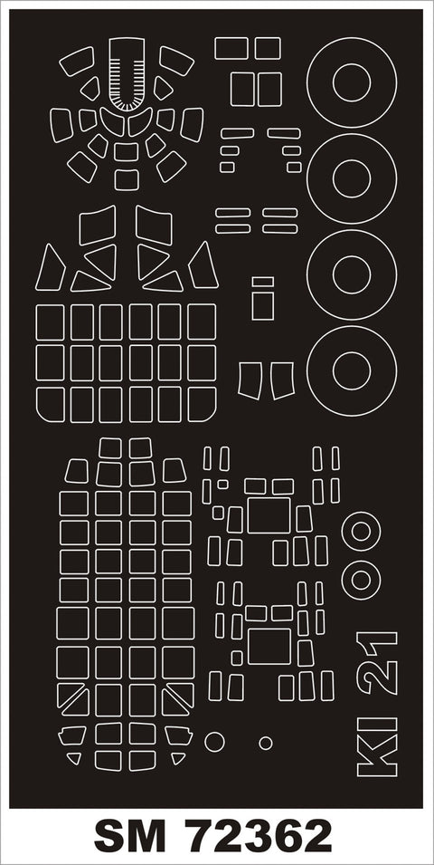 Montex SM72362 1/72 Ki-21 SALLY