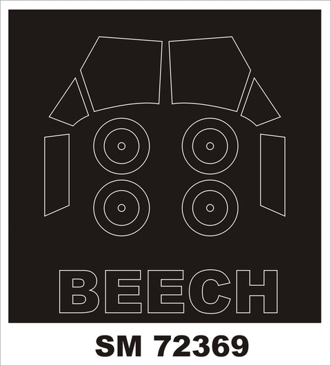 Montex SM72369 1/72 BEECH TRAVELER