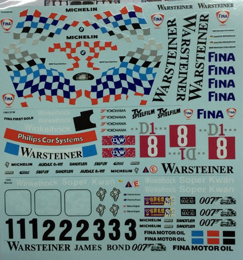 MSM Creation MSMD196 1/24 BMW 318i E36 1995 STW / Macau Guia Race (Compatible with Hasegawa kit)