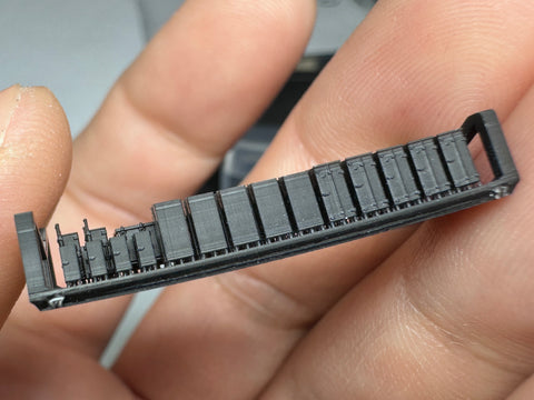 MUYI Model G350025 1/350 German Navy Lockers (6 Types) Ultra-Precise 3D Printed Kit (Set of 60)