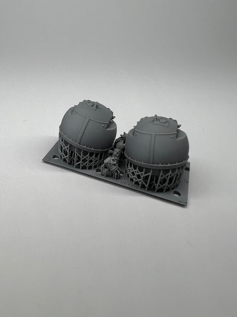 MUYI Model G350048 1/350 German Navy SL 8 4m Rangefinder for Trumpeter (Ultra-precise 3D-printed kit, set of 2)