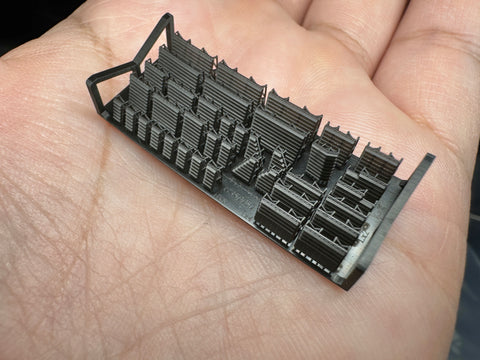 MUYI Model G350050 1/350 German Navy Louvers (for Bismarck) – Ultra-Precise 3D-Printed Kit (Compatible with Trumpeter) – 1 Set