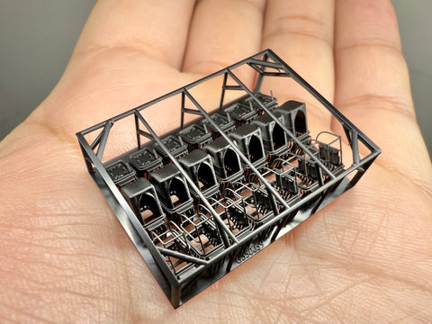 MUYI Model G350059 1/350 Kriegsmarine Deck Hatches for Trumpeter (Ultra-precise 3D-printed kit – 21 pieces)