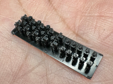 MUYI Model G700014 1/700 German Navy Fire Control System – Ultra-Precision 3D Printed Kit (Set of 30)