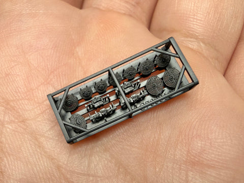 MUYI Model G700018 1/700 German Navy 3m Rangefinder (2 Types) – Ultra-Precise 3D Printed Kit (14 Parts)