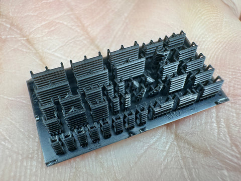 MUYI Model G700050 1/700 German Navy Louvers (for Bismarck / Flyhawk) – Ultra-Detailed 3D Printed Kit (1 Piece)