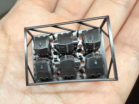 MUYI Model G700054 1/700 German Navy 150mm SK C/28 Gun – Ultra-Precise 3D-Printed Kit (Set of 6)
