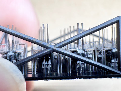 MUYI Model XZ350007 1/350 Type 96 25mm Twin Anti-Aircraft Gun – Ultra-Precise 3D-Printed Kit (Set of 28)
