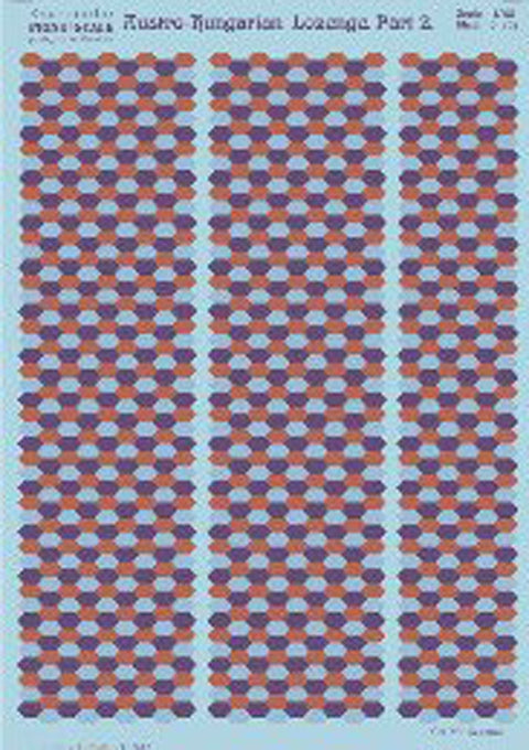 Print Scale 015-camo 1/48 Austro-Hungarian Camouflage Lozenge Part 2 015-camo 1/48 Supplied as a three-sheet set