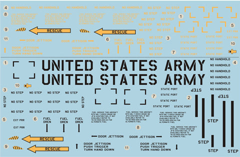 Print Scale 32-008 1/32 CH-47 Chinook Part 2 32-008 Scale 1/32 -1/35 The complete set 1,5 leaf