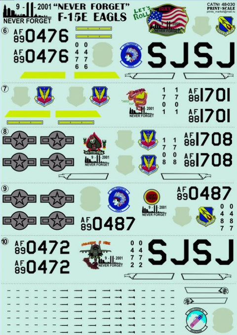 Print Scale 48-030 1/48 F-15E Part 1
