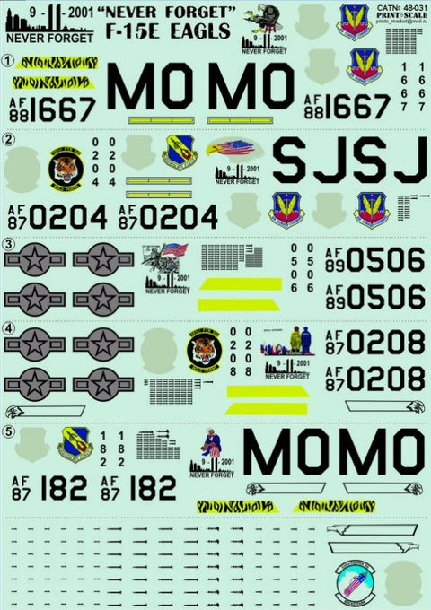 Print Scale 48-031 1/48 F-15E Part 2