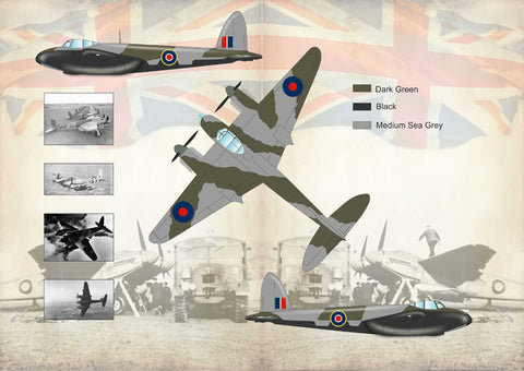 Print Scale 48-086 1/48 De Havilland Mosquito Part 2