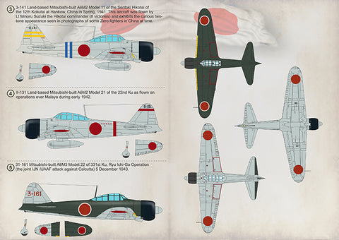 Print Scale 48-164 1/48 Mitsubishi Zero A6M2 - A6M3 Part 1
